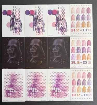 2023 Card Fun Star Wars Global Art Series Episode II lot*12 Darth Vader IB88