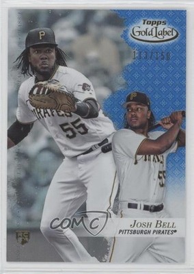 2017 Topps Gold Label Class 1 Blue 113/150 Josh Bell #49 Rookie RC 0c6