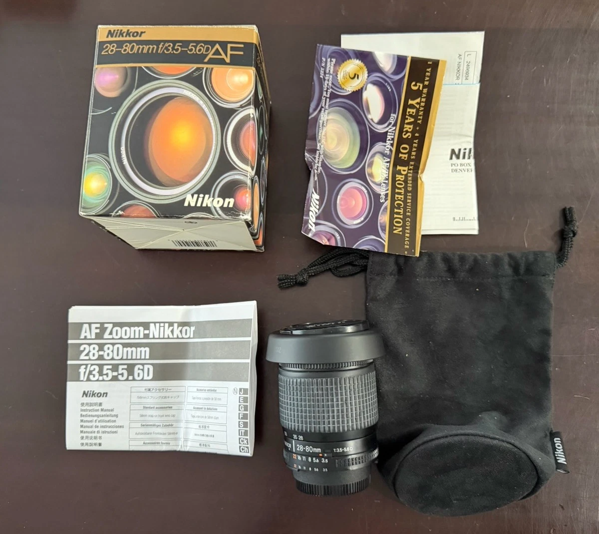Nikon 28-80mm Focal Camera Lenses for sale | eBay