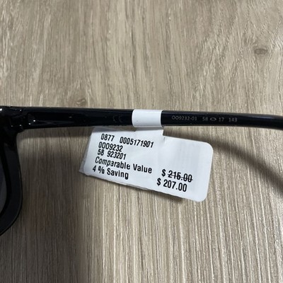 Oakley Oo9232 Women's Sunglasses - Polished Black Frame/Gray