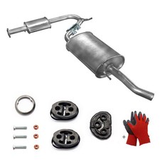 Endtopf Schalldämpfer Fiat Ducato 3 III 2.8 JTD TD Bj.02/02-06/06  hinten