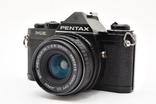 Pentax ME Black 35mm SLR Film Camera SMC M 28mm f2.8 Lens from Japan 576