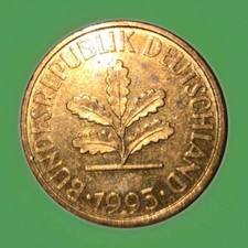 10 Pfennig coin. Federal Republic of Germany. 1995.