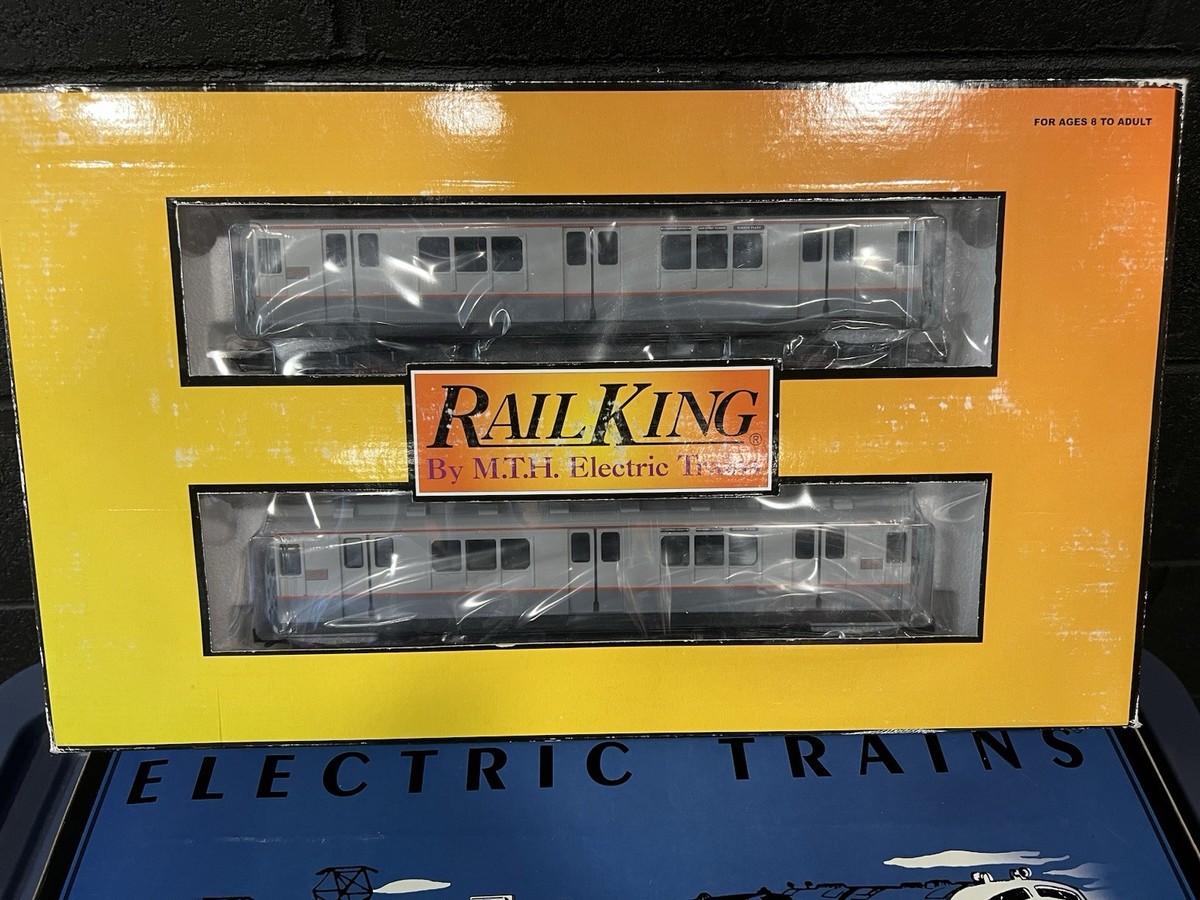 MTH Rail King 30-2373-3 Metro Transportation R-12 2-Car Non