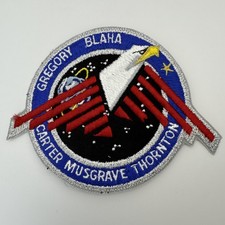 NASA 1989 STS-33 Discover Embroidered Patch Vtg Orig 4"