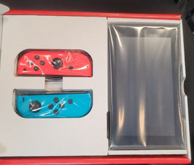 Nintendo Switch 32GB Handheld Console - Neon Red/Neon Blue  HAC-001-01  New