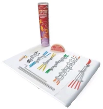 Melissa & Doug Suspend Game - Used, No Box Top, Replacement Die, Complete 