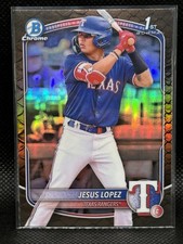 2025 Bowman - Chrome Prospects Jesus Lopez #BCP-88 Reptilian Refractor (RC)