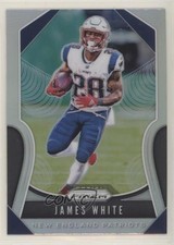 2019 Panini Prizm Silver Prizm James White #21 qp4