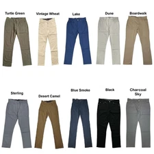 Iron Co. Men's Classic Stretch Comfort Patriot Pants, Flexible Straight Leg