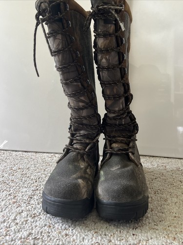 Botas Camufladas RedHead Hombres 5 1/2 Mujeres 7 1/2 Aisladas Impermeables Exterior Caza - Imagen 4 de 6