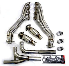 OBX Stainless 04-05 Ford F150 2WD 5.4L V8 Long Tube Manifold Full Length 5-O2