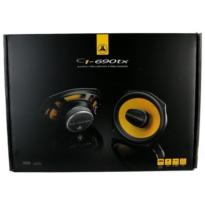 JL Audio C1-690tx 6'' X 9'' C1 Series 3-Way Coaxial Car Audio Speakers Coax NEW