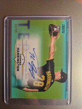 2025 Stadium Club Base Autographs Turquoise Foil #SCBA-THA Thomas Harrington /99