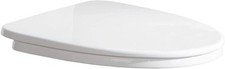Toilet Seat with Cover, White, Slow-Close, Quick-Release for Easy Cleaning.Se...