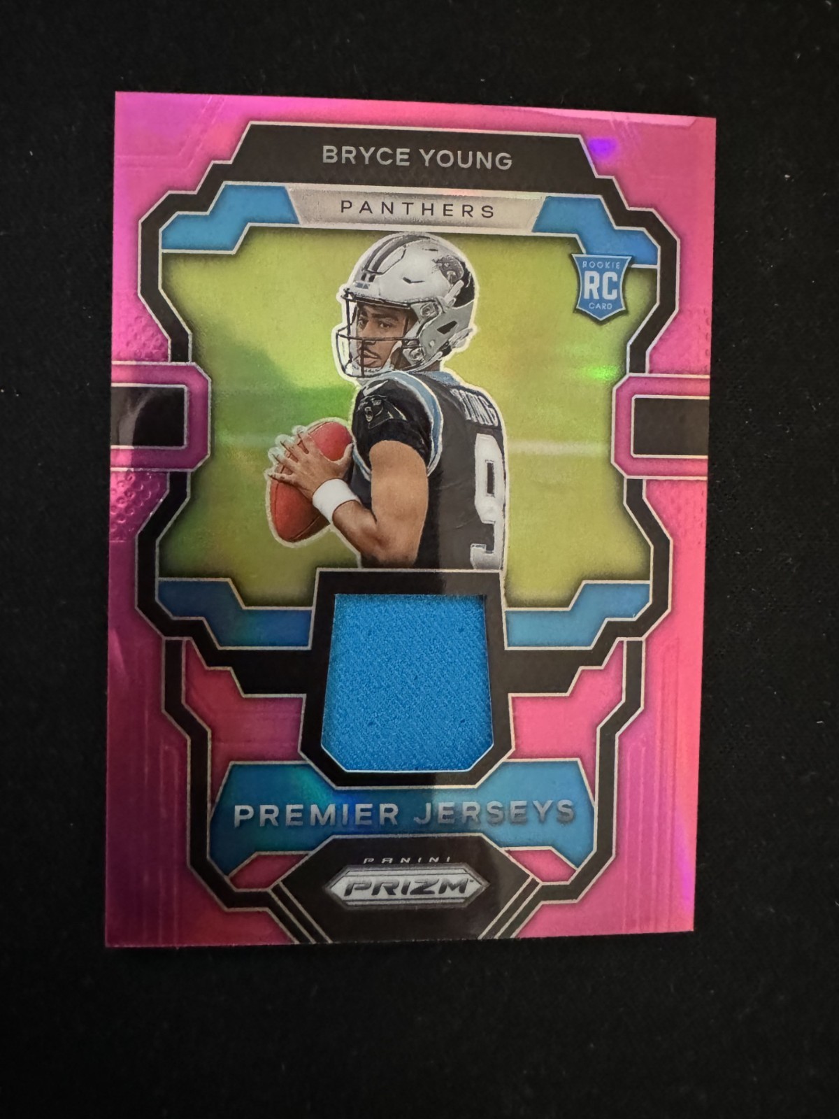 2023 Panini Prizm - Premier Jerseys Bryce Young #PJ-BY Pink Prizm (MEM, RC)