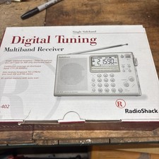 Radio Shack DX-402 FM Stereo MW LW SW Portable Receiver Tested 