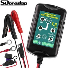 12V Battery Charger Maintainer Trickle for Harley Davidson Motorcycles Car Auto