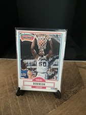 1990 Fleer Basketball David Robinson Rookie Card #172 San Antonio Spurs HOF