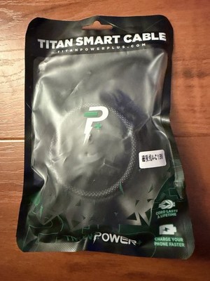 TITAN POWER+ Smart USB-A To USB-C 6ft Charging Cable BRAND NEW IN-STOCK USA