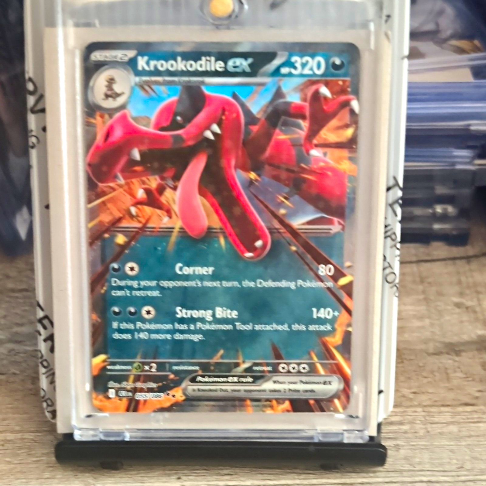 Pokemon Krookodile EX ENGLISH