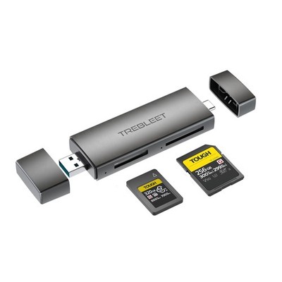 CFexpress Type A and SD UHS-II Dual-Slot Memory Card Reader, USB 3.2 10Gbps 2...