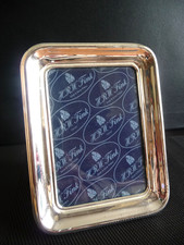 Schlichter, zeitloser fotorahmen, versilbert von FINK, 12,5 x 16,2 cm