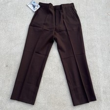 Levi's Men's Vintage Action Slacks Size 34x29 Brown NWT Deadstock 90s USA Made