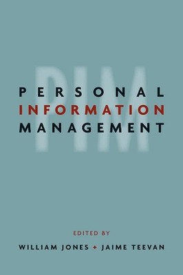 Personal Information Management by William P. Jones (English) Paperback Book