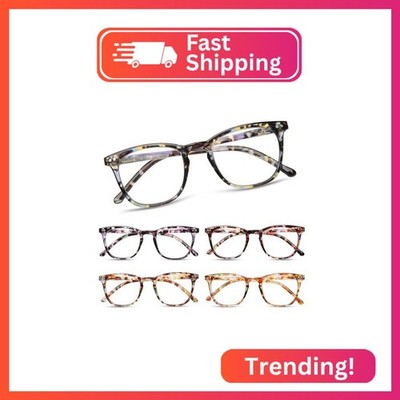 Dolarosey Reading Glasses For Women,Blue Light Blocking Computer Readers, Fashio