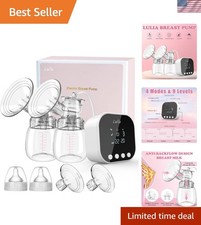 High-Efficiency Electric Breast Pump - 4 Modes  Long Battery Life for Moms