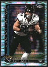 Brenton Strange 2025 Chrome Pulsar Refractor #137 Jaguars 