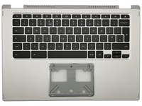 Acer Chromebook Spin CP514-1H Palmrest Abdeckung Tastatur Uk Silber 6B.HX3N7.019