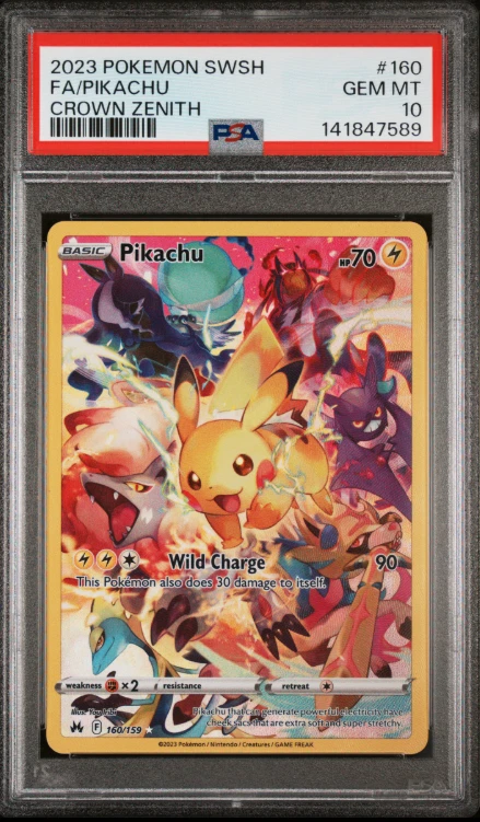 Pikachu 160/159 Crown Zenith | eBay