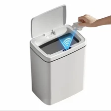 intelligent garbage bin, equipped with motion sensor and kick sensor 14 liter