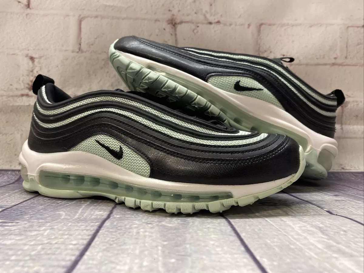 Nike Air Max 97 Prem Shoes Black Mint Green Shoes 921733 012