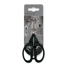 Tim Holtz Small Scissors 5 Inch Mini Snips With Micro Serrated Blade Craft Tool