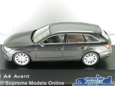 AUDI A4 AVANT ESTATE MODEL CAR DAYTONA GREY 1:43 SCALE RARE SPARK