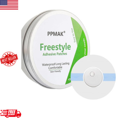 50 PCS Freestyle Sensor Covers for Libre 3 Adhesive Patches Waterproof CGM Tap