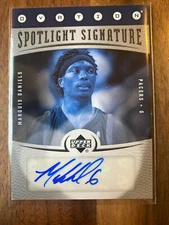 A51,782 - 2006-07 Upper Deck Ovation Spotlight Signature #MD Marquis Daniels Aut