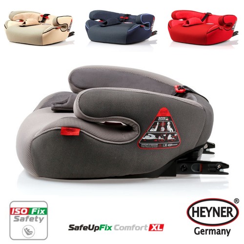 Isofix Safe Child Car Booster Seat Kids 412Yrs 125Cm+ 2236Kg Heyner