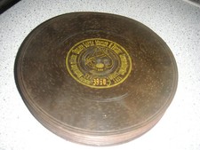 21 Symphonion Platten 30cm Kalliope Polyphon Uhr Rococo music box discs 11 3/4"