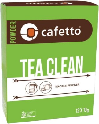 PACK of 2 -  Powder Cafetto Tea Cleaner  12Х10g Stain Remover