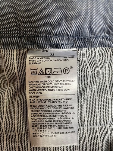 Banana Republic Men's Aiden Shorts Size 32 Black Stripe NWT - Picture 6 of 8