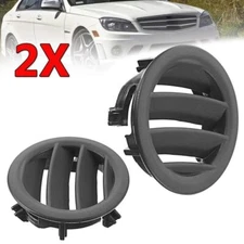 Left&Right Air AC Vent Black For-Mercedes-Benz W204 C Class C300 C350 C630 Parts