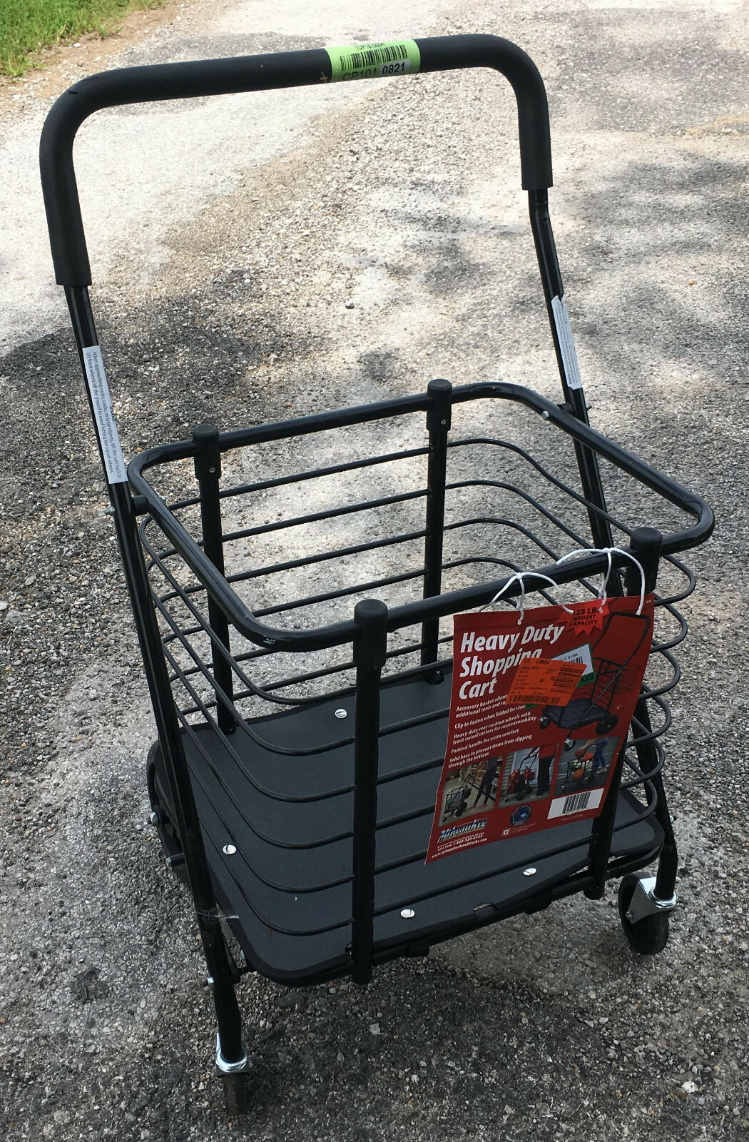 heavy duty rolling shopping cart