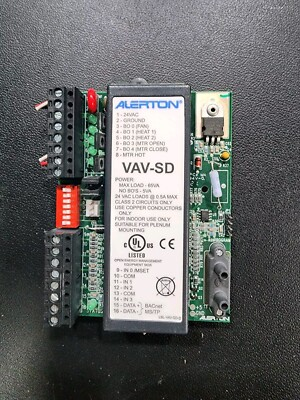 #ad #ad Alerton VAV SD VAV SDZ K2 L VAVSDZK2L Control Board HVAC $120.00