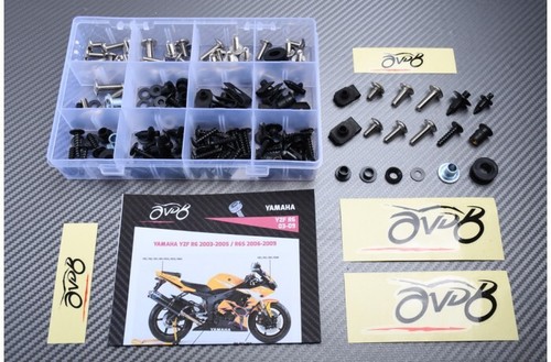 Kit Tornillos Color Titanio especifico Carenados YAMAHA YZF R6 YZF-R6 2003-2004 - 第 1/5 張圖片