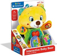 Neu Clementoni Interaktiv Baby BäR Weiches PlüSch Spielzeug
