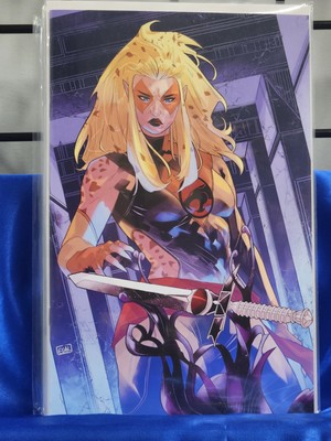 THUNDERCATS CHEETARA 1 CVR R 1:30 GALMON VIRGIN VAR.We Combine. We Pack Well